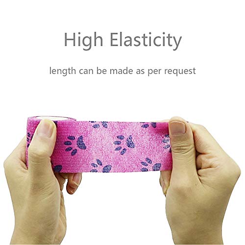 YUMAI Vendaje Elástico adherente Wrap Cinta 5cm, Self Adhering Stick de compresión para Vendaje una Herida Tobillo Apoyo o Médico Supplies (Paquete de 12, Negro) YUMAI Vendaje Elástico adherente Wrap Cinta 5cm, Self Adhering Stick de compresión para Vendaje una Herida Tobillo Apoyo o Médico Supplies (Paquete de 12, Negro)