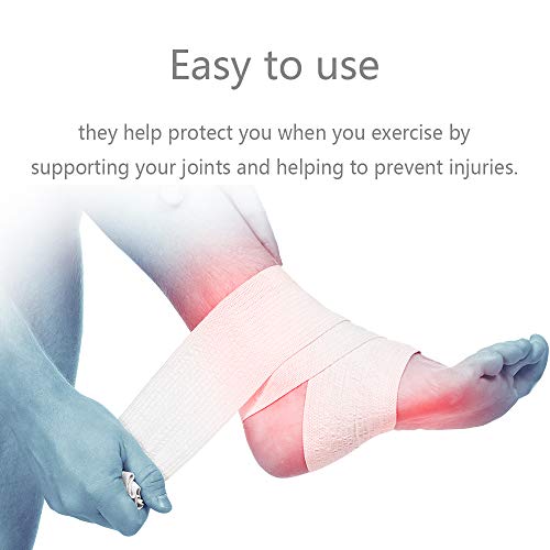 YUMAI Vendaje Elástico adherente Wrap Cinta 5cm, Self Adhering Stick de compresión para Vendaje una Herida Tobillo Apoyo o Médico Supplies (Paquete de 12, Negro) YUMAI Vendaje Elástico adherente Wrap Cinta 5cm, Self Adhering Stick de compresión para Vendaje una Herida Tobillo Apoyo o Médico Supplies (Paquete de 12, Negro)