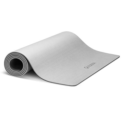 YUNMAI Esterilla de Yoga Antideslizante, Colchoneta de TPE Ecológico Alfombrilla de Doble Cara para Pilates Yoga Ejercicio Meditación Fitness con Bolsa de Almacenamiento, 183 X 61 X 0,6 cm YUNMAI Esterilla de Yoga Antideslizante, Colchoneta de TPE Ecológico Alfombrilla de Doble Cara para Pilates Yoga Ejercicio Meditación Fitness con Bolsa de Almacenamiento, 183 X 61 X 0,6 cm