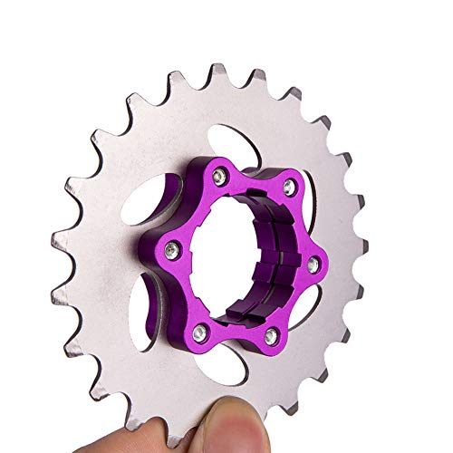YUOKI99 Rueda de bicicleta de una sola velocidad ultraligera accesorios de equitación de engranaje fijo profesional piñón de bicicleta de 16 a 23 T Styling (16T) YUOKI99 Rueda de bicicleta de una sola velocidad ultraligera accesorios de equitación de engranaje fijo profesional piñón de bicicleta de 16 a 23 T Styling (16T)