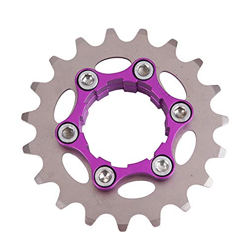 YUOKI99 Rueda de bicicleta de una sola velocidad ultraligera accesorios de equitación de engranaje fijo profesional piñón de bicicleta de 16 a 23 T Styling (16T) YUOKI99 Rueda de bicicleta de una sola velocidad ultraligera accesorios de equitación de engranaje fijo profesional piñón de bicicleta de 16 a 23 T Styling (16T)