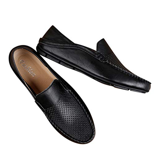 YWLINK Mocasines Hombre Hueco Transpirable Zapatos De ConduccióN Elegantes Y Ocasionales CláSicos Zapatillas TamañO Grande CóModo Fiesta Festival Corriendo Regalo del DíA De Miembro(Negro,41EU) YWLINK Mocasines Hombre Hueco Transpirable Zapatos De ConduccióN Elegantes Y Ocasionales CláSicos Zapatillas TamañO Grande CóModo Fiesta Festival Corriendo Regalo del DíA De Miembro(Negro,41EU)