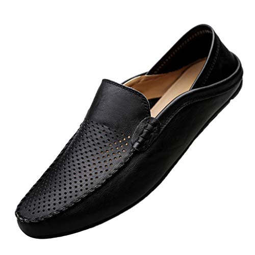 YWLINK Mocasines Hombre Hueco Transpirable Zapatos De ConduccióN Elegantes Y Ocasionales CláSicos Zapatillas TamañO Grande CóModo Fiesta Festival Corriendo Regalo del DíA De Miembro(Negro,41EU) YWLINK Mocasines Hombre Hueco Transpirable Zapatos De ConduccióN Elegantes Y Ocasionales CláSicos Zapatillas TamañO Grande CóModo Fiesta Festival Corriendo Regalo del DíA De Miembro(Negro,41EU)