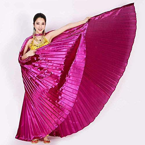 YWLINK Mujer 360 Grados Rendimiento Al Aire Libre Egipto Belly Wings Dancing Costume Accesorios para Danza del Vientre Alas De Mariposa Bien Parecido Fiesta De Coctel Tapiz 142CM YWLINK Mujer 360 Grados Rendimiento Al Aire Libre Egipto Belly Wings Dancing Costume Accesorios para Danza del Vientre Alas De Mariposa Bien Parecido Fiesta De Coctel Tapiz 142CM