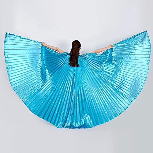YWLINK Mujer 360 Grados Rendimiento Al Aire Libre Egipto Belly Wings Dancing Costume Accesorios para Danza del Vientre Alas De Mariposa Bien Parecido Fiesta De Coctel Tapiz 142CM YWLINK Mujer 360 Grados Rendimiento Al Aire Libre Egipto Belly Wings Dancing Costume Accesorios para Danza del Vientre Alas De Mariposa Bien Parecido Fiesta De Coctel Tapiz 142CM