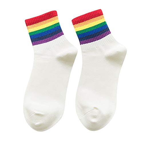 Ywlink Nuevo Calcetines De AlgodóN Calcetines TéRmicos Adulto Unisex Calcetines Rainbow Rayas Calcetines Moda De Navidad CáLido Navidad Blanco Negro Ywlink Nuevo Calcetines De AlgodóN Calcetines TéRmicos Adulto Unisex Calcetines Rainbow Rayas Calcetines Moda De Navidad CáLido Navidad Blanco Negro