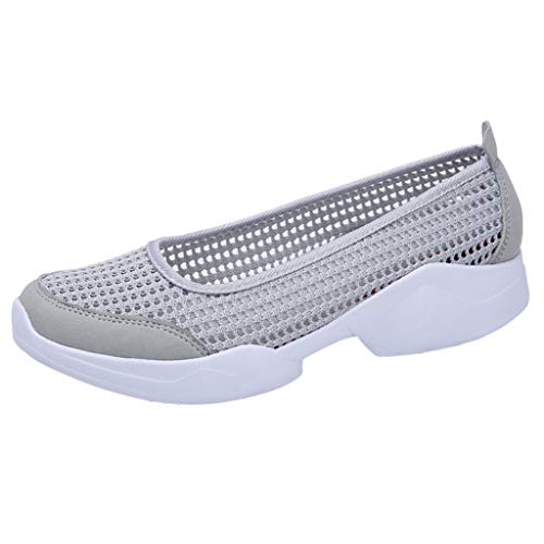 YWLINK Zapatos Mujer,Fondo Blando Antideslizante Transpirable Zapatillas De Deporte Ocio Ciclismo Zapatos De Playa Yoga CóModo El Baile Fiesta De Acampada(Gris,38EU) YWLINK Zapatos Mujer,Fondo Blando Antideslizante Transpirable Zapatillas De Deporte Ocio Ciclismo Zapatos De Playa Yoga CóModo El Baile Fiesta De Acampada(Gris,38EU)