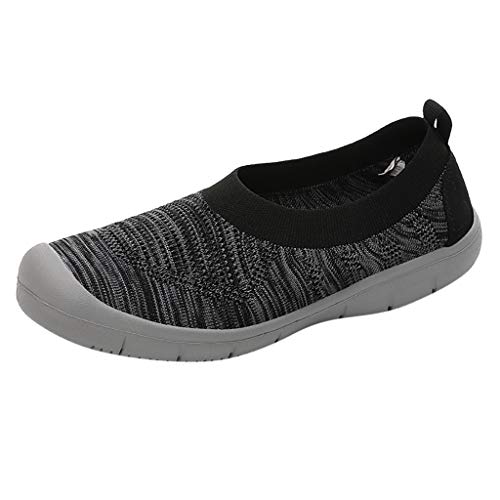 YWLINK Zapatos para Caminar De Mujer Zapatillas De Deporte De Moda Calcetines Flexibles Casuales Zapatos Antideslizante Transpirable TamañO Grande Mocasines Corriendo Yoga Ciclismo(Negro,38EU) YWLINK Zapatos para Caminar De Mujer Zapatillas De Deporte De Moda Calcetines Flexibles Casuales Zapatos Antideslizante Transpirable TamañO Grande Mocasines Corriendo Yoga Ciclismo(Negro,38EU)