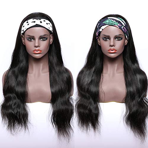 YYDE Peluca, Bufanda de satén para Colocar con Borde para Pelucas Frontales de Encaje, Envoltura Antideslizante para el Cabello, Peluca con Diadema, Peluca Larga Recta con Turbante para Mujeres,10 in YYDE Peluca, Bufanda de satén para Colocar con Borde para Pelucas Frontales de Encaje, Envoltura Antideslizante para el Cabello, Peluca con Diadema, Peluca Larga Recta con Turbante para Mujeres,10 in
