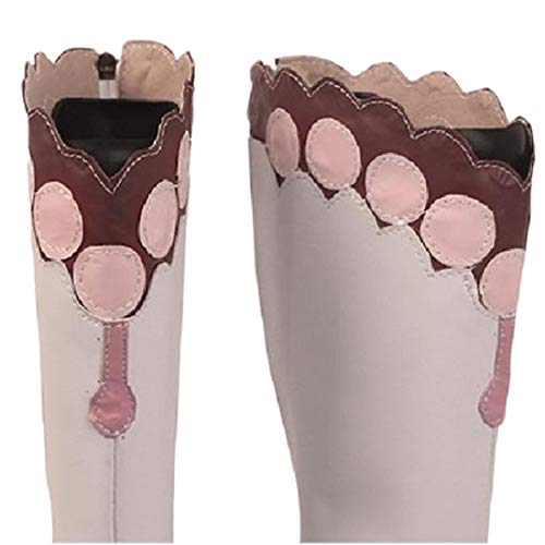 YYFZ Anime Cosplay Calza Los Zapatos De La Mascarada Partido del Carnaval Botas Blanco De Las Señoras Botas Versión Personalizada,Women's size-39 YYFZ Anime Cosplay Calza Los Zapatos De La Mascarada Partido del Carnaval Botas Blanco De Las Señoras Botas Versión Personalizada,Women's size-39