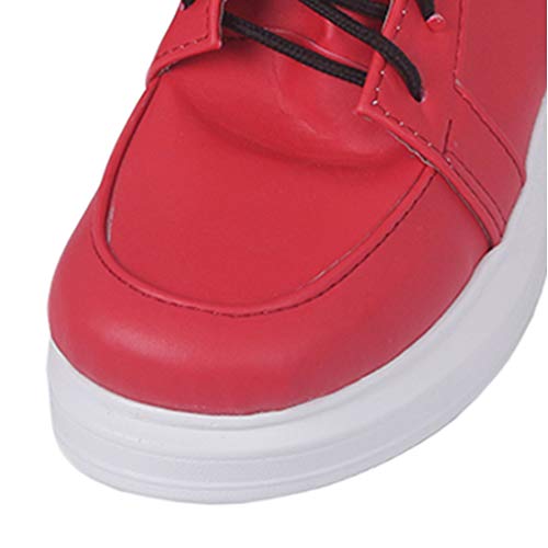 YYFZ Anime Cosplay Zapatos De La Mascarada Zapatos Rojos Zapatillas De Deporte De Los Calzados Informales Versión para Hombre Personalizados,Men's size-43