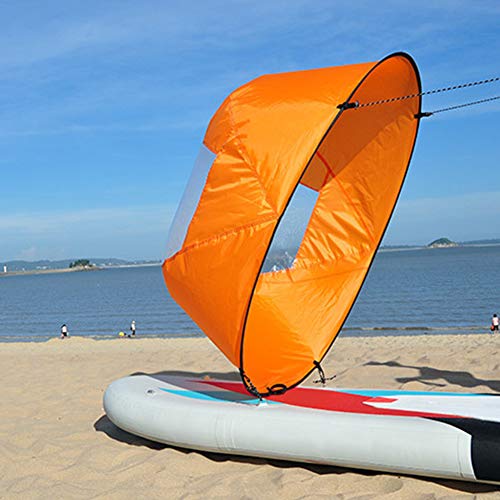 YYWJ Kayak vela plegable, accesorios de canoa, kayak, canoa, barcos inflables, tabla de remo, vela de aventura YYWJ Kayak vela plegable, accesorios de canoa, kayak, canoa, barcos inflables, tabla de remo, vela de aventura