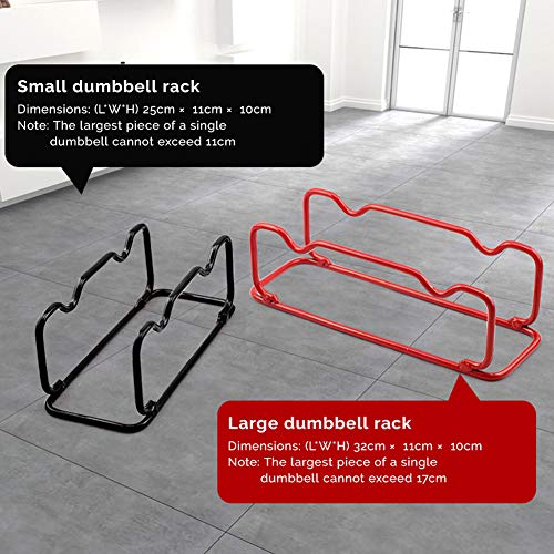 YYWJ Soporte para mancuernas, soporte de almacenamiento de pesas, marco compacto y duradero, para el hogar, oficina, gimnasio, ejercicio YYWJ Soporte para mancuernas, soporte de almacenamiento de pesas, marco compacto y duradero, para el hogar, oficina, gimnasio, ejercicio