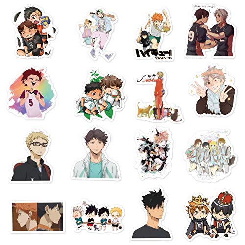 YZFCLJapan Anime Pegatinas EST��Tica Port��Til Bicicleta monopat��n Impermeable stiker 100pcs/Pack