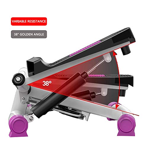 YZU Mini Stepper 2 en 1 con Pantalla LCD, Paso a Paso silencioso del hogar, Máquina de Entrenamiento de Pierna Muslo Brazo, para Ejercicio en el hogar y la Oficina YZU Mini Stepper 2 en 1 con Pantalla LCD, Paso a Paso silencioso del hogar, Máquina de Entrenamiento de Pierna Muslo Brazo, para Ejercicio en el hogar y la Oficina