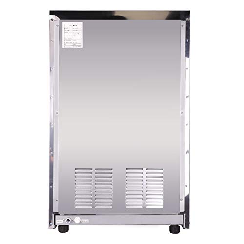 Z ZELUS 510W Máquina para Hacer Hielo Capacidad de 88kg / 24h Máquina para Hacer Cubitos de Hielo 55 pcs Máquina Comercial de Hacer Hielo para Hogar, Bares, Cafetería y Restaurante (55 PCS) Z ZELUS 510W Máquina para Hacer Hielo Capacidad de 88kg / 24h Máquina para Hacer Cubitos de Hielo 55 pcs Máquina Comercial de Hacer Hielo para Hogar, Bares, Cafetería y Restaurante (55 PCS)