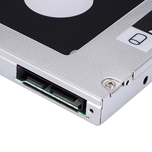 Zacro SATA HDD HD SATA Segundo 2.5 '' Disco Duro Caddy/Optical Bahía de Disco Duro SATA de 12,7 mm Portátil de CD/DVD-ROM de HP Sony Acer IBM ASUS Fujitsu Toshiba etc Zacro SATA HDD HD SATA Segundo 2.5 '' Disco Duro Caddy/Optical Bahía de Disco Duro SATA de 12,7 mm Portátil de CD/DVD-ROM de HP Sony Acer IBM ASUS Fujitsu Toshiba etc