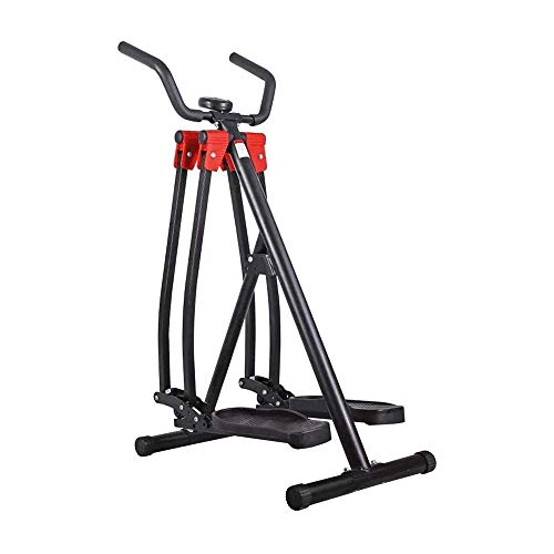 ZAIHW Plegable eléctrica Cardio Ejercicios de Rutina de Fitness Sendero máquina Corriente Rueda de Ardilla w/Manual Incline la máquina de Pasos Inicio Equipo Pierna Pierna