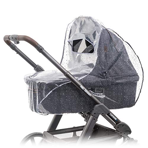 Zamboo - Protector de lluvia universal para cochecitos y capazos de bebé - Burbuja de lluvia con ventana con visera, buena circulación de aire, libre de sustancias nocivas Zamboo - Protector de lluvia universal para cochecitos y capazos de bebé - Burbuja de lluvia con ventana con visera, buena circulación de aire, libre de sustancias nocivas