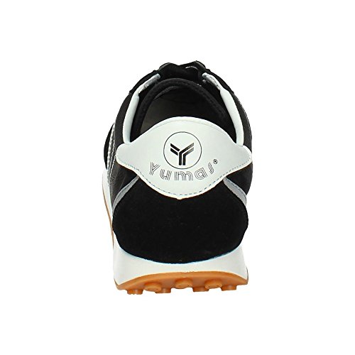 Zapatilla Sneaker Yumas New Monaco Fabricado en Piel Serraje y Microfibra Plantilla Textil para Hombre