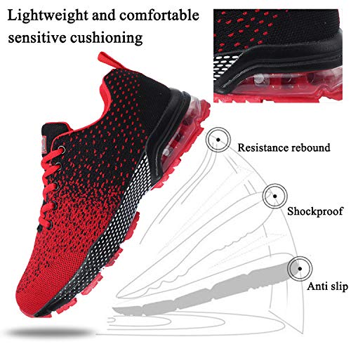 Zapatillas de Deporte Hombre Mujer Respirable para Correr Deportes Zapatos Running Calzado Deportivo de Exterior Gimnasio Sneakers