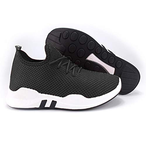 Zapatillas de Deporte Mujeres，BBestseller Mujer Calzado Deportivo Casual Respirable Zapatos de Espuma Liviano Fitness Deportivo Entrenadores para Mujere (39 EU, Negro)