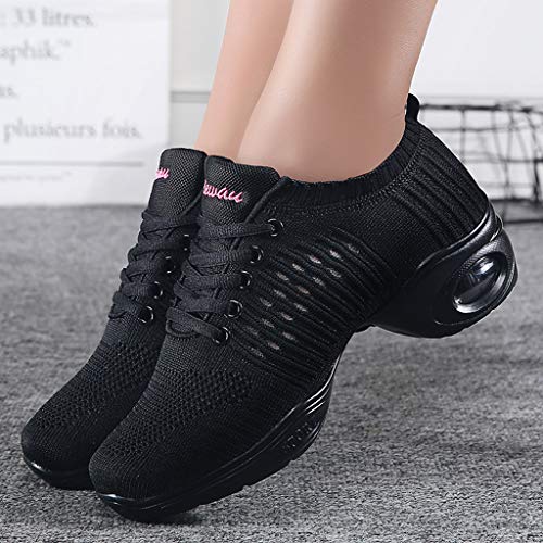 Zapatillas De Deporte Para Mujer Zapato De Baile De Malla Ligeras Zapatillas Deportivas Transpirables Zapatos Verano De Baile Latino Para Mujeres Zapatillas De Danza Jazz Wyxhkj