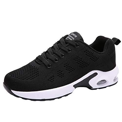 Zapatillas de Deporte Respirable para Correr Deportes Zapatos Running Cojines de Aire Calzado Mecedora Net para Estudiante Volar Zapatos Deportivas de Mujer Gimnasia Ligero Sneakers Atletismo riou Zapatillas de Deporte Respirable para Correr Deportes Zapatos Running Cojines de Aire Calzado Mecedora Net para Estudiante Volar Zapatos Deportivas de Mujer Gimnasia Ligero Sneakers Atletismo riou