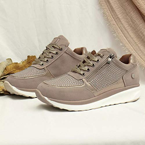 Zapatillas De Mujer Plataforma De CuñA Zapatos Casuales De Diamantes De ImitacióN De Plataforma Zapatillas con Cremallera Comodidad Antideslizante Zapatos De Trekking MontañIsmo Zapatos Al Aire Libre Zapatillas De Mujer Plataforma De CuñA Zapatos Casuales De Diamantes De ImitacióN De Plataforma Zapatillas con Cremallera Comodidad Antideslizante Zapatos De Trekking MontañIsmo Zapatos Al Aire Libre