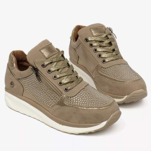 Zapatillas De Mujer Plataforma De CuñA Zapatos Casuales De Diamantes De ImitacióN De Plataforma Zapatillas con Cremallera Comodidad Antideslizante Zapatos De Trekking MontañIsmo Zapatos Al Aire Libre Zapatillas De Mujer Plataforma De CuñA Zapatos Casuales De Diamantes De ImitacióN De Plataforma Zapatillas con Cremallera Comodidad Antideslizante Zapatos De Trekking MontañIsmo Zapatos Al Aire Libre
