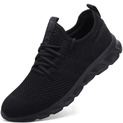 Zapatillas de Running para Hombre Casual Tenis Asfalto Zapatos Deporte Fitness Gym Correr Gimnasio Deportives Transpirables Seguridad Atlético Trekking Bambas Plataform Sneakers Negro 42 EU Zapatillas de Running para Hombre Casual Tenis Asfalto Zapatos Deporte Fitness Gym Correr Gimnasio Deportives Transpirables Seguridad Atlético Trekking Bambas Plataform Sneakers Negro 42 EU