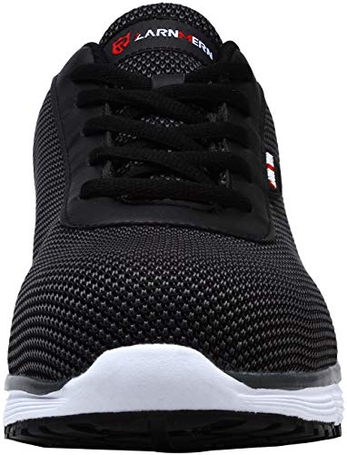 Zapatillas de Seguridad Hombre,LM170130 S1 SRC Zapatos de Trabajo Mujer con Punta de Acero Ultra Liviano Reflectivo Transpirable 45 EU,SRC Negro Zapatillas de Seguridad Hombre,LM170130 S1 SRC Zapatos de Trabajo Mujer con Punta de Acero Ultra Liviano Reflectivo Transpirable 45 EU,SRC Negro