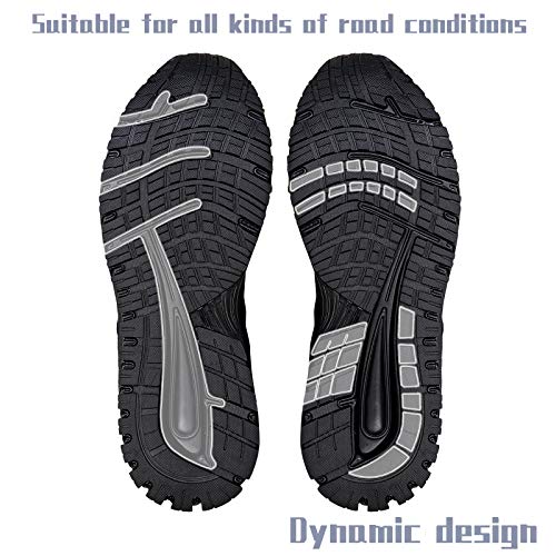 Zapatillas deportivas unisex, ligeras, transpirables, de estilo informal; para salir a caminar o ir a entrenar al gimnasio, color, talla 43.5 EU