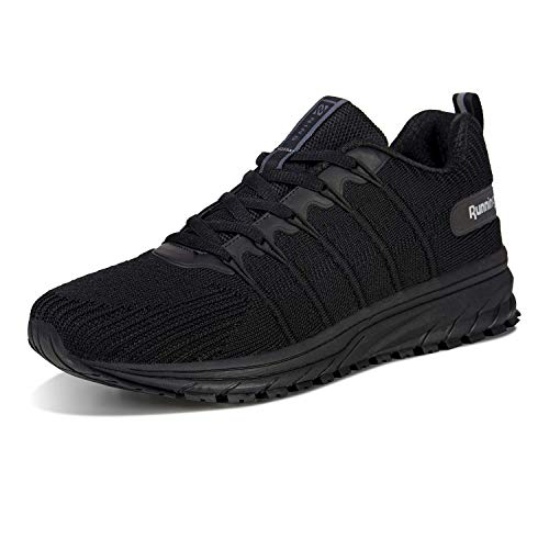 Zapatillas deportivas unisex, ligeras, transpirables, de estilo informal; para salir a caminar o ir a entrenar al gimnasio, color, talla 43.5 EU