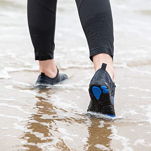 Zapatillas Minimalista Hombre Mujer de Trail Running Escarpines Zapatos de Agua Secado Rápido Deportes Antideslizante Unisexo Gris A Reino Unido 42