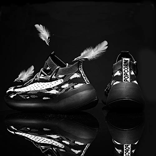 Zapatillas Moda Running para Hombre Deportivas Hombre Mujer Zapatos para Correr Gimnasio Sneaker Aire Libre y Deportes Calzado Black 42 Zapatillas Moda Running para Hombre Deportivas Hombre Mujer Zapatos para Correr Gimnasio Sneaker Aire Libre y Deportes Calzado Black 42