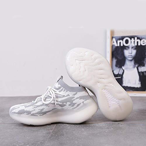 Zapatillas Moda Running para Hombre Deportivas Hombre Mujer Zapatos para Correr Gimnasio Sneaker Aire Libre y Deportes Calzado White 42 Zapatillas Moda Running para Hombre Deportivas Hombre Mujer Zapatos para Correr Gimnasio Sneaker Aire Libre y Deportes Calzado White 42