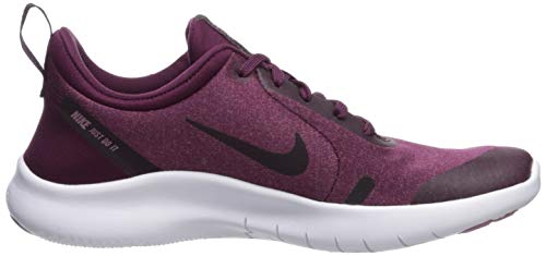 Zapatillas Nike Flex Experience Run 8 para mujer, Rojo (Burdeos/Borgoña Ceniza - Ciruela), 37 EU