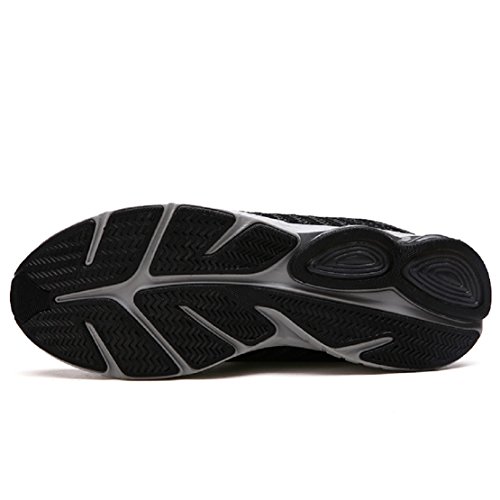 Zapatillas Running para Hombre Aire Libre y Deporte Transpirables Casual Zapatos Gimnasio Correr Sneakers Gris 42 Zapatillas Running para Hombre Aire Libre y Deporte Transpirables Casual Zapatos Gimnasio Correr Sneakers Gris 42