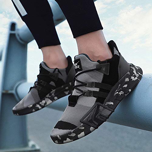 Zapatillas Running para Hombre Aire Libre y Deporte Transpirables Ligeras Zapatos Gimnasio Correr Malla Sneakers Casual Comodas Deportivas Zapatos competitivos Blanco riou Zapatillas Running para Hombre Aire Libre y Deporte Transpirables Ligeras Zapatos Gimnasio Correr Malla Sneakers Casual Comodas Deportivas Zapatos competitivos Blanco riou