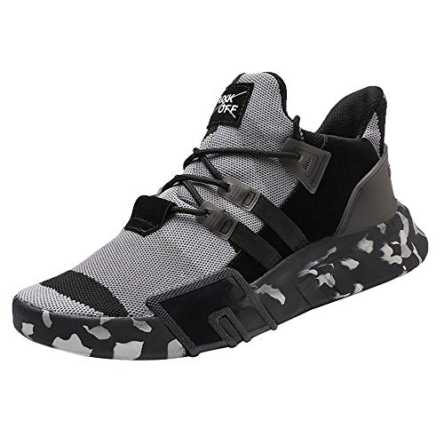 Zapatillas Running para Hombre Aire Libre y Deporte Transpirables Ligeras Zapatos Gimnasio Correr Malla Sneakers Casual Comodas Deportivas Zapatos competitivos Blanco riou Zapatillas Running para Hombre Aire Libre y Deporte Transpirables Ligeras Zapatos Gimnasio Correr Malla Sneakers Casual Comodas Deportivas Zapatos competitivos Blanco riou