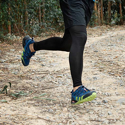 Zapatillas Trail Running Hombre Mujer Impermeables Zapatos Trekking Ligero Botas Senderismo Bajos Multideporte A Azul Talla EU 47