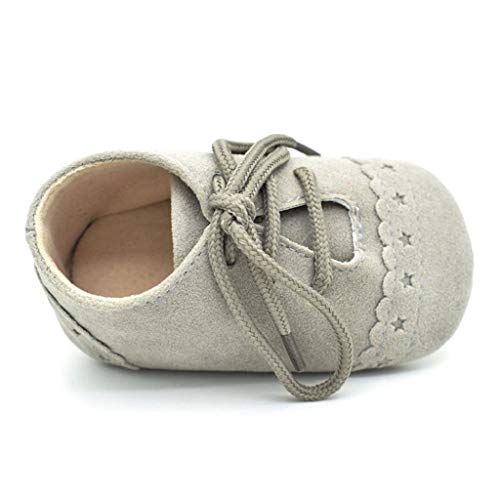 Zapatos Bebé Niña 2019 SHOBDW Zapatos Bebé Niño Verano Suela Suave Antideslizante Zapatillas Ata para Arriba Zapatos Bajos Linda Zapatos Bebé Recién Nacida Zapatos Bebe Primeros Pasos(Gris,0~6) Zapatos Bebé Niña 2019 SHOBDW Zapatos Bebé Niño Verano Suela Suave Antideslizante Zapatillas Ata para Arriba Zapatos Bajos Linda Zapatos Bebé Recién Nacida Zapatos Bebe Primeros Pasos(Gris,0~6)