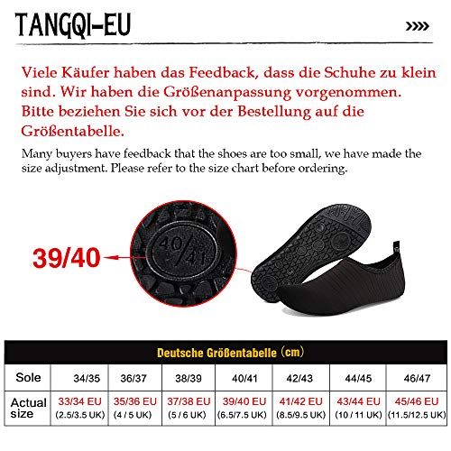 Zapatos de Agua para Hombres y Mujeres Zapatos para Deportes acuáticos Zapatos de Buceo natación Surf en la Playa Yoga Zapatos Ligeros de Secado rápido(xb.Naranja,42/43 EU) Zapatos de Agua para Hombres y Mujeres Zapatos para Deportes acuáticos Zapatos de Buceo natación Surf en la Playa Yoga Zapatos Ligeros de Secado rápido(xb.Naranja,42/43 EU)