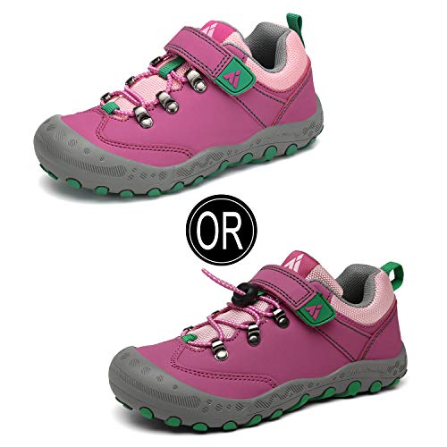 Zapatos de Fitness para Niña Cómoda Respirable Zapatillas de Deportivos Caminar Suave Estable Calzado Casual Clásico Low-Top Sneakers Interior Al Aire Libre, PU Rosa 36 Zapatos de Fitness para Niña Cómoda Respirable Zapatillas de Deportivos Caminar Suave Estable Calzado Casual Clásico Low-Top Sneakers Interior Al Aire Libre, PU Rosa 36