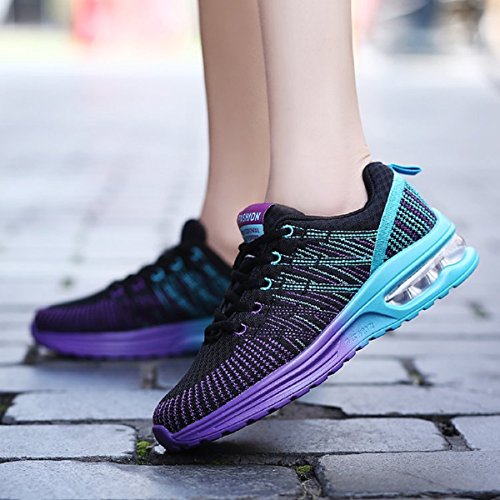 Zapatos de Running Para Mujer Zapatillas Deportivo Outdoor Calzado Asfalto Sneakers Negro 40 Zapatos de Running Para Mujer Zapatillas Deportivo Outdoor Calzado Asfalto Sneakers Negro 40