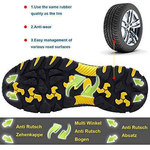 Zapatos de Seguridad para Hombre Zapatillas Zapatos de Mujer Seguridad de Acero Ligeras Calzado de Trabajo para Comodas Unisex Zapatos de Industria y Construcción Gris 43 Zapatos de Seguridad para Hombre Zapatillas Zapatos de Mujer Seguridad de Acero Ligeras Calzado de Trabajo para Comodas Unisex Zapatos de Industria y Construcción Gris 43