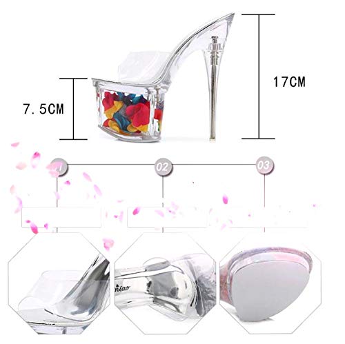 Zapatos de tacón Alto para Mujer Zapatos de Discoteca para Mujer Zapatillas de tacón Alto Impermeables Zapatos de Pasarela Modelo Zapatos de Pole Dance Transparentes @w002_36 Zapatos de tacón Alto para Mujer Zapatos de Discoteca para Mujer Zapatillas de tacón Alto Impermeables Zapatos de Pasarela Modelo Zapatos de Pole Dance Transparentes @w002_36