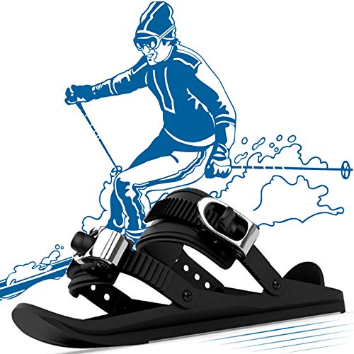 ZCFXGHH Mini Patines de esquí para Nieve The Short Skiboard Snowblades, esquís para Adultos Trineo de esquí Ajustable Snowboard Botas de esquí ZCFXGHH Mini Patines de esquí para Nieve The Short Skiboard Snowblades, esquís para Adultos Trineo de esquí Ajustable Snowboard Botas de esquí