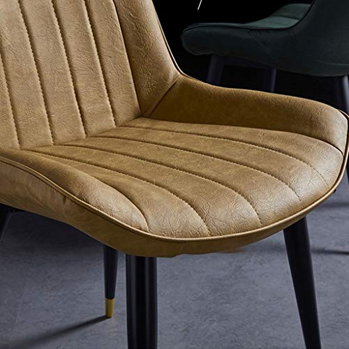 ZCXBHD Conjunto de 4 Sillas Comedor Clásico Cuero PU Patas de Metal Dorado Sillas de Comedor Cocina para Restaurante Hotel Sala reuniones Sillas (Color : Beige) ZCXBHD Conjunto de 4 Sillas Comedor Clásico Cuero PU Patas de Metal Dorado Sillas de Comedor Cocina para Restaurante Hotel Sala reuniones Sillas (Color : Beige)